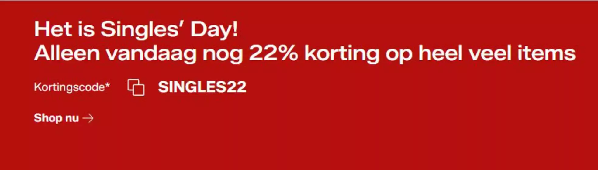 Catalogus van Zalando | Het is Singles' Day! | 2025-11-11T00:00:00.000Z - 2025-11-11T00:00:00.000Z