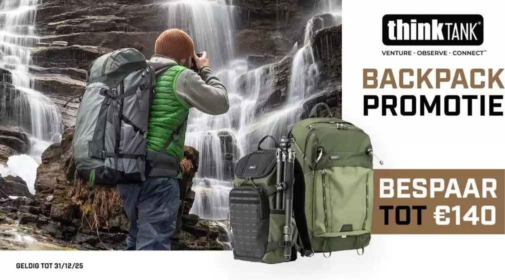 Catalogus van Ringfoto in Breda | Backpack promotie | 2025-11-11T00:00:00.000Z - 2025-12-31T00:00:00.000Z