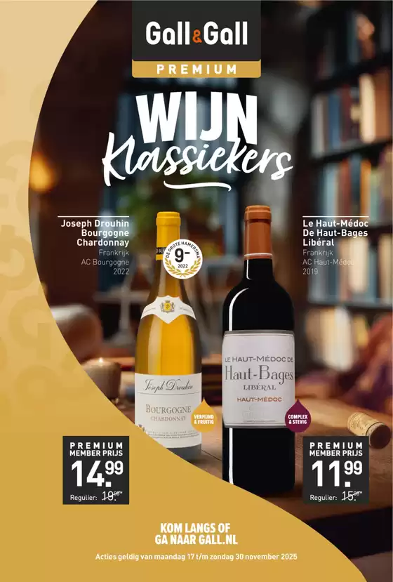 Catalogus van Gall & Gall in Alkmaar | Geweldig aanbod voor alle klanten | 2025-11-17T00:00:00.000Z - 2025-11-30T00:00:00.000Z