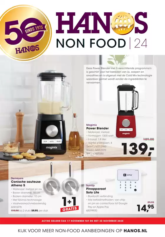Catalogus van HANOS in Alkmaar | HANOS Courant 24 Non-food | 2025-11-17T00:00:00.000Z - 2025-11-30T00:00:00.000Z