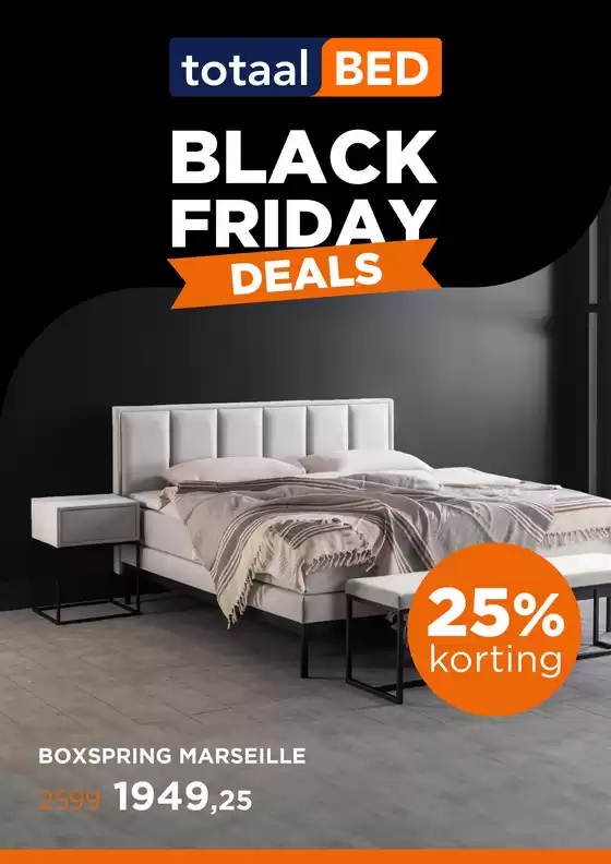 Catalogus van TotaalBED in Helmond | Black Friday Deals | 2025-11-17T00:00:00.000Z - 2025-11-22T00:00:00.000Z