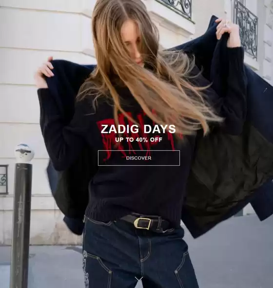 Catalogus van Zadig & Voltaire | Up To 40% Off | 2025-11-20T00:00:00.000Z - 2025-12-04T00:00:00.000Z