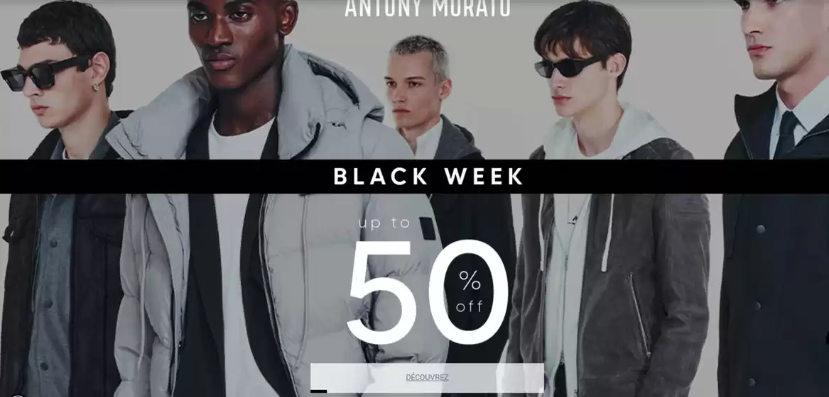 Catalogus van Antony Morato in Breda | Black Week | 2025-11-21T00:00:00.000Z - 2025-11-30T00:00:00.000Z