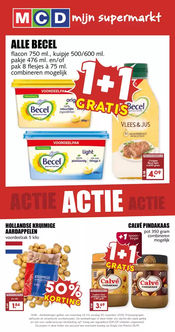 Catalogus van MCD Supermarkt in 's-Hertogenbosch | Actie | 2025-11-25T00:00:00.000Z - 2025-11-30T00:00:00.000Z