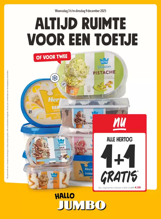 Catalogus van Jumbo in Roermond | Grote selectie aanbiedingen | 2025-12-03T00:00:00.000Z - 2025-12-09T00:00:00.000Z