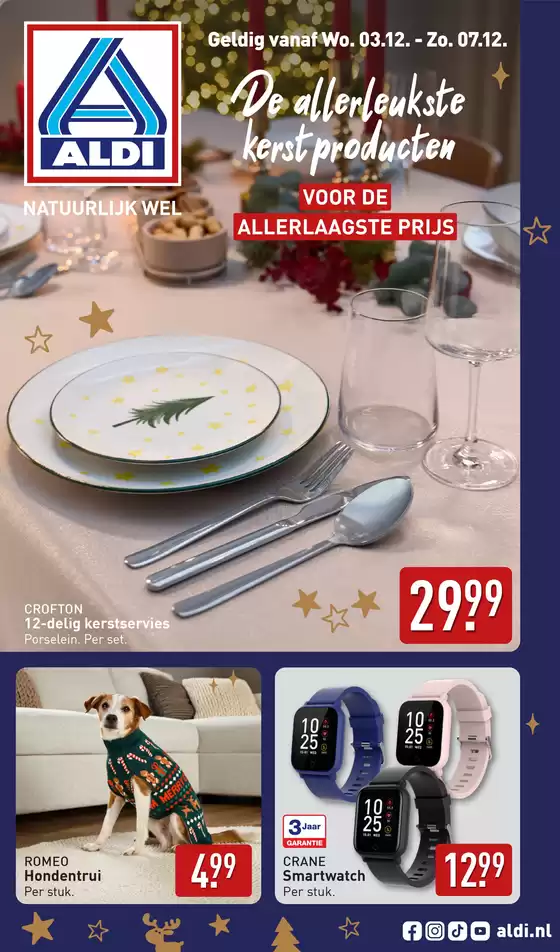 Catalogus van Aldi in Roermond | ALDI non-food feest special | 2025-12-03T00:00:00.000Z - 2025-12-07T00:00:00.000Z