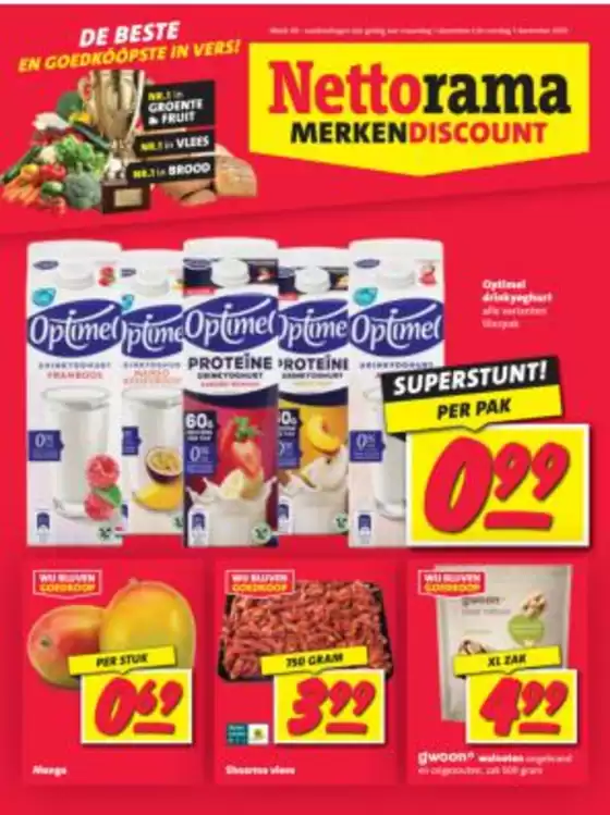 Catalogus van Nettorama in Roermond | Folder Nettorama | 2025-12-01T00:00:00.000Z - 2025-12-07T00:00:00.000Z