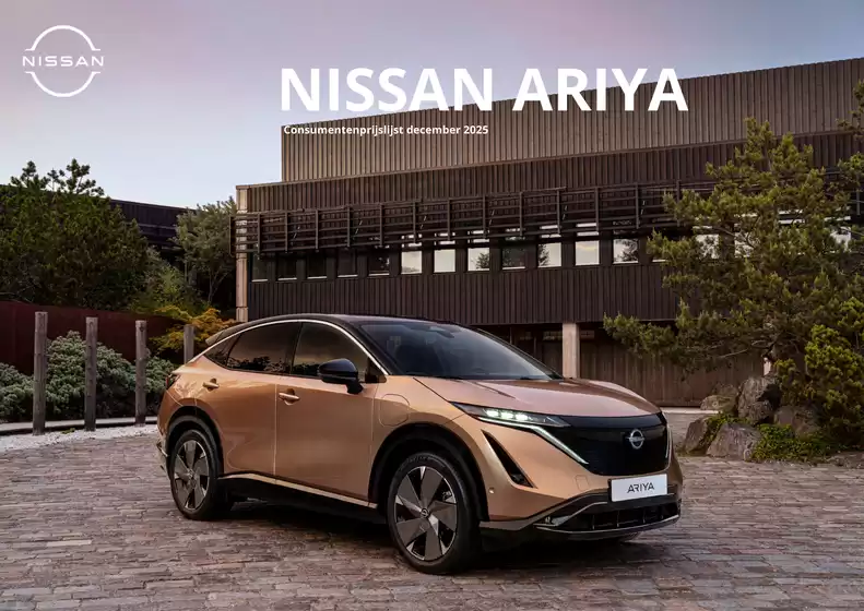 Catalogus van Nissan in Veenendaal | Prijslijst ARIYA | 2025-12-01T00:00:00.000Z - 2025-12-31T00:00:00.000Z