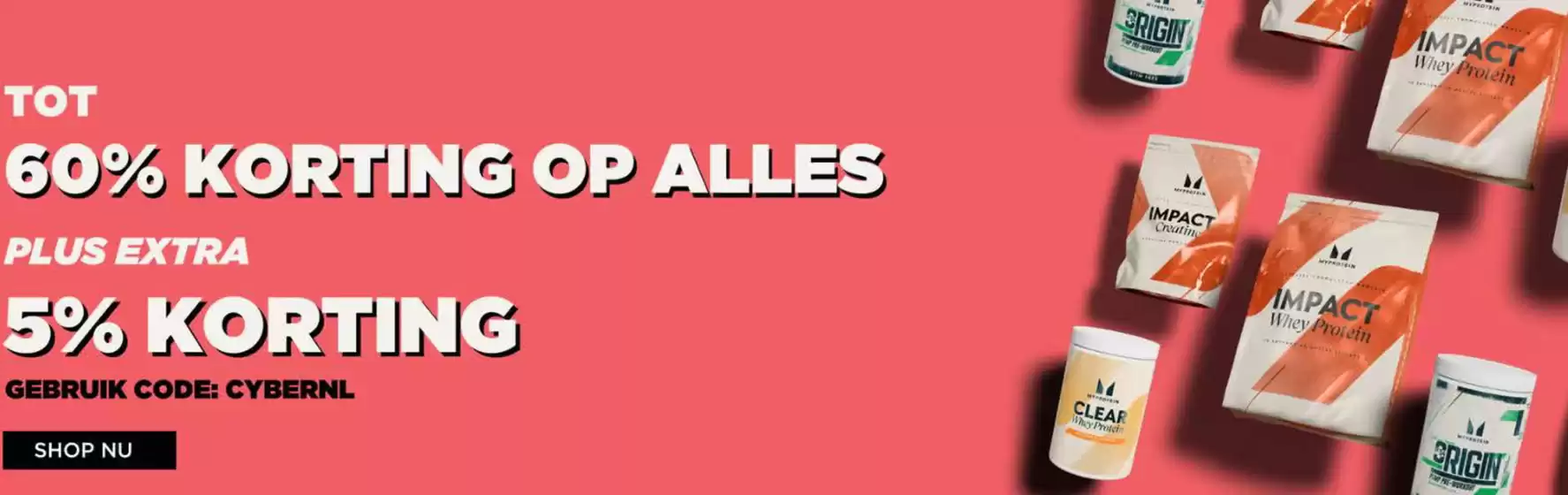 Catalogus van Myprotein in Almere | Tot 60% Korting | 2025-12-02T00:00:00.000Z - 2025-12-16T00:00:00.000Z