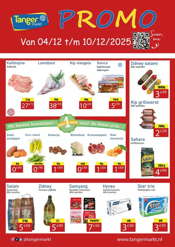 Catalogus van Tanger Markt | Tanger Markt folder | 2025-12-04T00:00:00.000Z - 2025-12-10T00:00:00.000Z