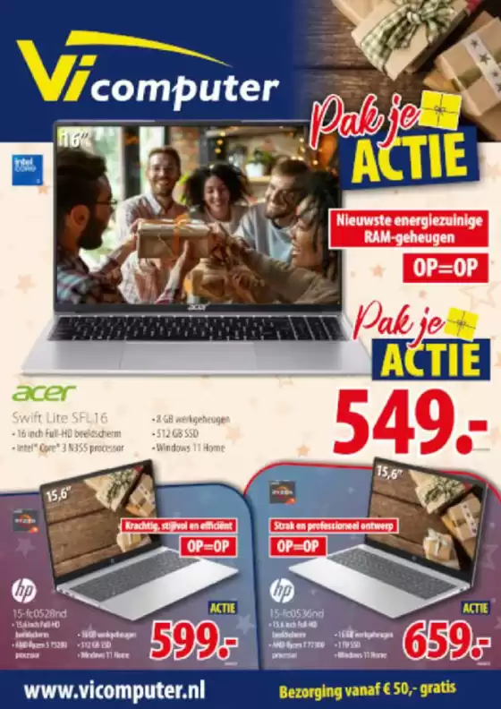 Catalogus van Vicomputer | Pak je actie | 2025-12-05T00:00:00.000Z - 2025-12-12T00:00:00.000Z