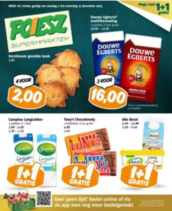 Catalogus van Poiesz in Eindhoven | Bespaar nu met onze deals | 2025-12-07T00:00:00.000Z - 2025-12-13T00:00:00.000Z