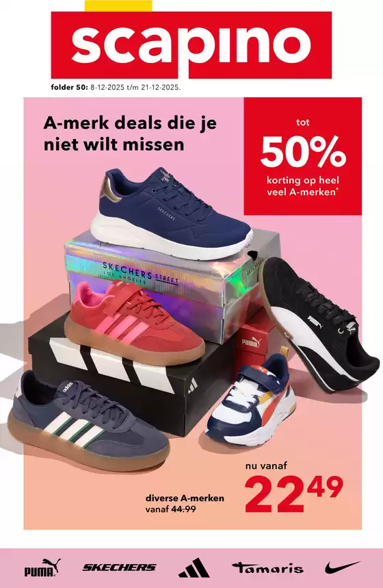 Catalogus van Scapino in Amsterdam | Exclusieve deals en koopjes | 2025-12-08T00:00:00.000Z - 2025-12-21T00:00:00.000Z