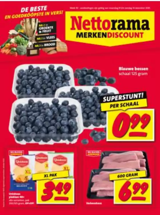 Catalogus van Nettorama in Wijchen | Folder Nettorama | 2025-12-08T00:00:00.000Z - 2025-12-14T00:00:00.000Z