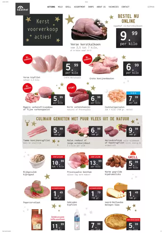 Catalogus van Naanhof in Hattem | Kerst voorverkoop * acties! * | 2025-12-09T00:00:00.000Z - 2025-12-13T00:00:00.000Z