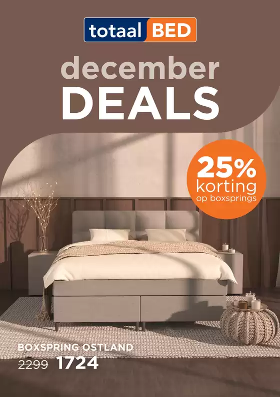 Catalogus van TotaalBED | 25% Korting | 2025-12-09T00:00:00.000Z - 2025-12-13T00:00:00.000Z