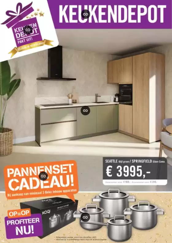 Catalogus van Keukendepot | Pannenset cadeau! | 2025-12-09T00:00:00.000Z - 2025-12-14T00:00:00.000Z