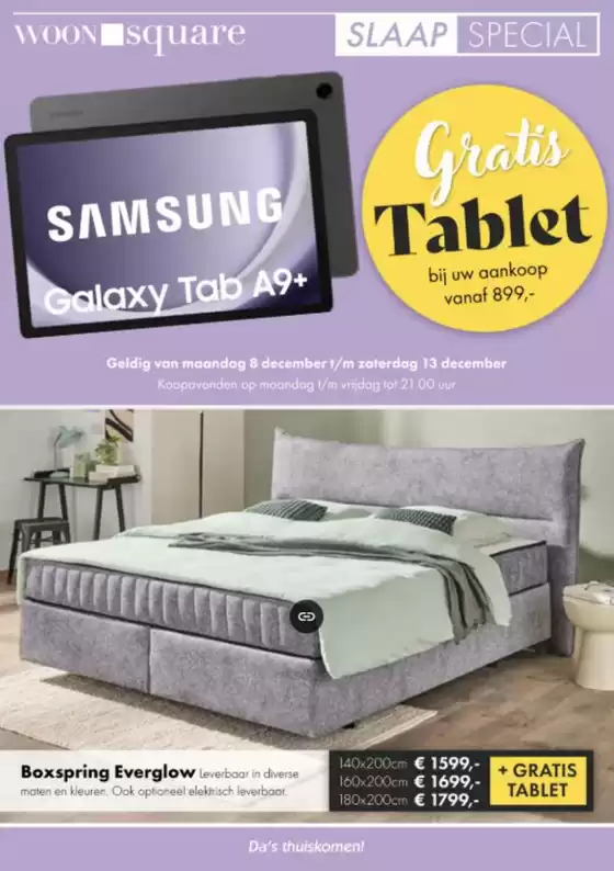 Catalogus van Slaapsquare | Slaap Special | 2025-12-09T00:00:00.000Z - 2025-12-13T00:00:00.000Z