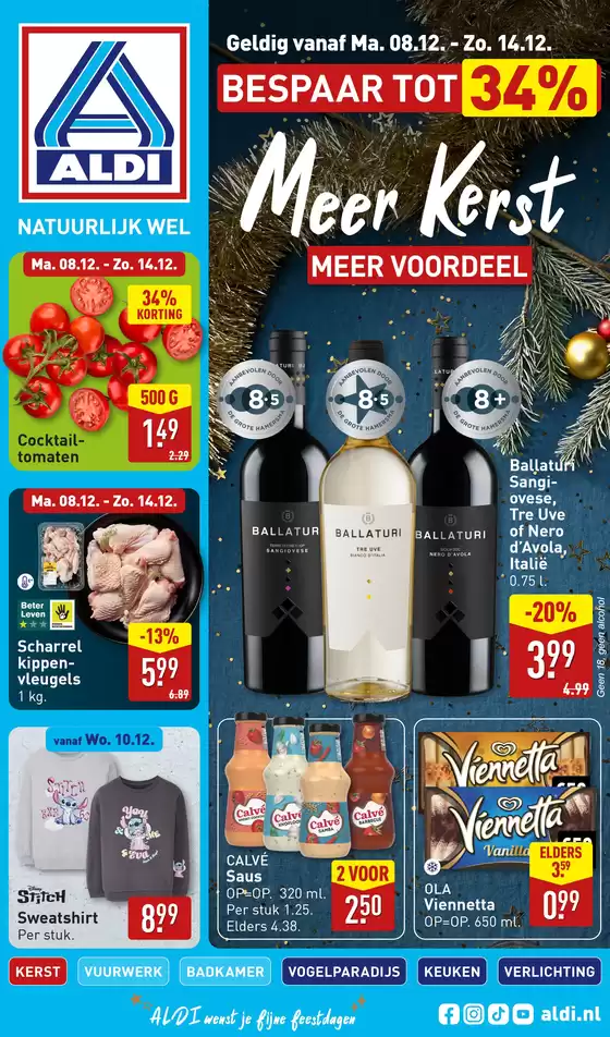 Catalogus van Aldi in 's-Hertogenbosch | Vanaf Ma. 08.12. | 2025-12-08T00:00:00.000Z - 2025-12-14T00:00:00.000Z
