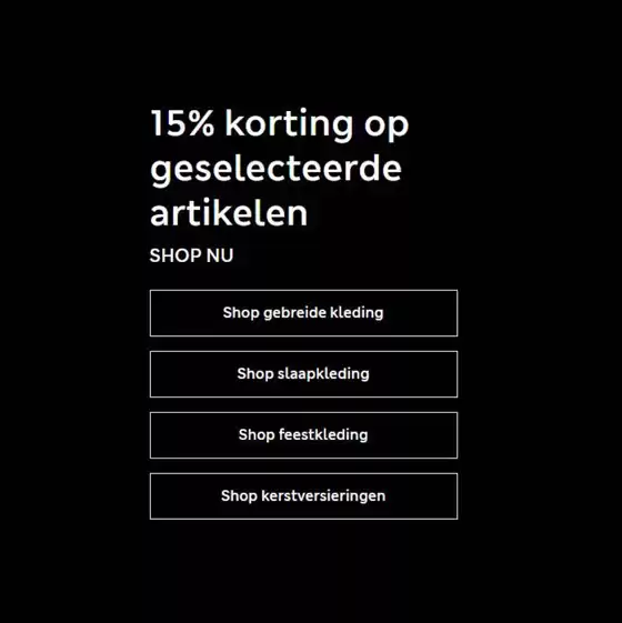 Catalogus van Marks & Spencer in Kampen | 15% korting op geselecteerde artikelen | 2025-12-10T00:00:00.000Z - 2025-12-24T00:00:00.000Z