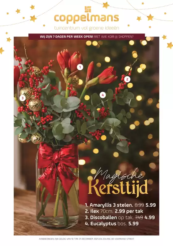 Catalogus van Coppelmans in Maassluis | Magische Kersttijd | 2025-12-10T00:00:00.000Z - 2025-12-21T00:00:00.000Z