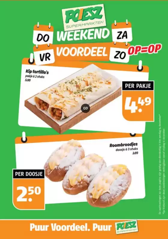 Catalogus van Poiesz in Winschoten | Weekend Voordeel | 2025-12-11T00:00:00.000Z - 2025-12-14T00:00:00.000Z