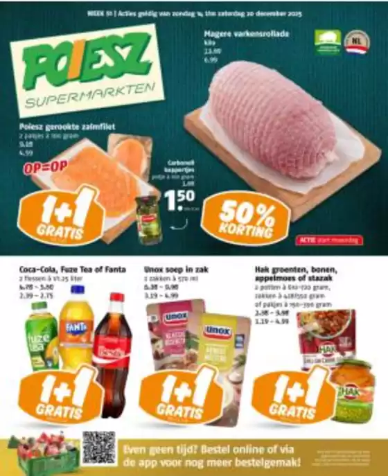 Catalogus van Poiesz in Arnhem | Grote selectie aanbiedingen | 2025-12-20T00:00:00.000Z - 2025-12-20T00:00:00.000Z