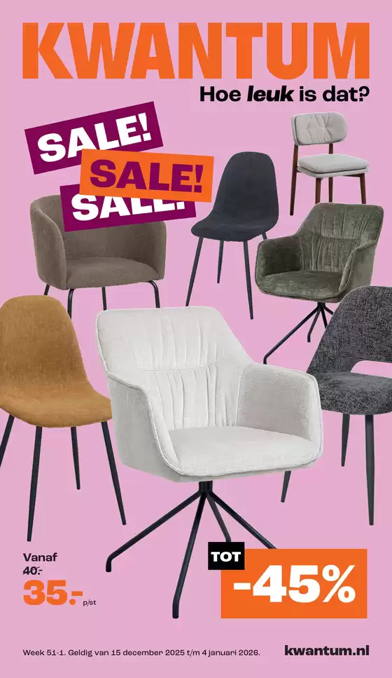 Catalogus van Kwantum in Woudenberg | Kwantum Folder - Wk 51-01 Kwantum Folder Nl | 2025-12-15T00:00:00.000Z - 2026-01-04T00:00:00.000Z
