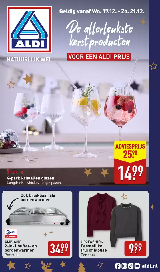 Catalogus van Aldi in Vorstenbosch | ALDI Non-food Feest special | 2025-12-17T00:00:00.000Z - 2025-12-21T00:00:00.000Z