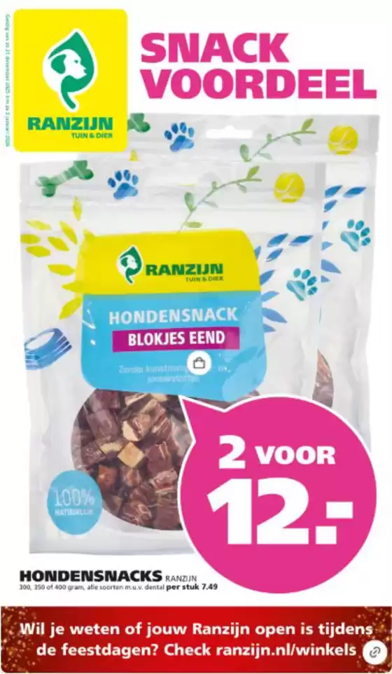 Catalogus van Ranzijn in Boxtel | Snack voordeel | 2025-12-15T00:00:00.000Z - 2026-01-03T00:00:00.000Z
