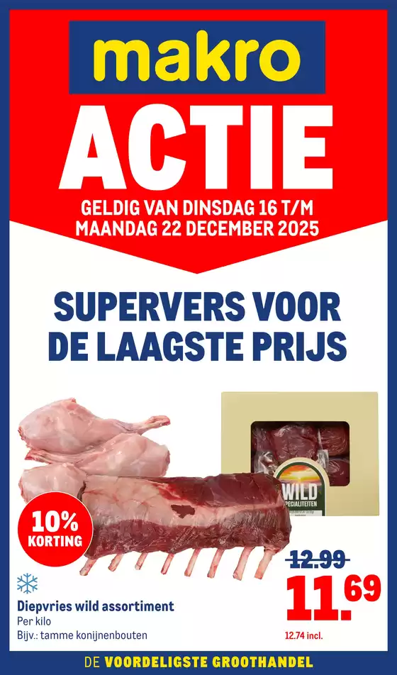Catalogus van Makro in Dordrecht | Versdeals | 2025-12-16T00:00:00.000Z - 2025-12-22T00:00:00.000Z