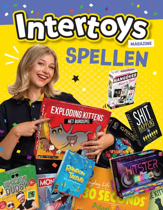 Catalogus van Intertoys in Nieuwegein | Magazin Spellen | 2025-12-17T00:00:00.000Z - 2025-12-31T00:00:00.000Z