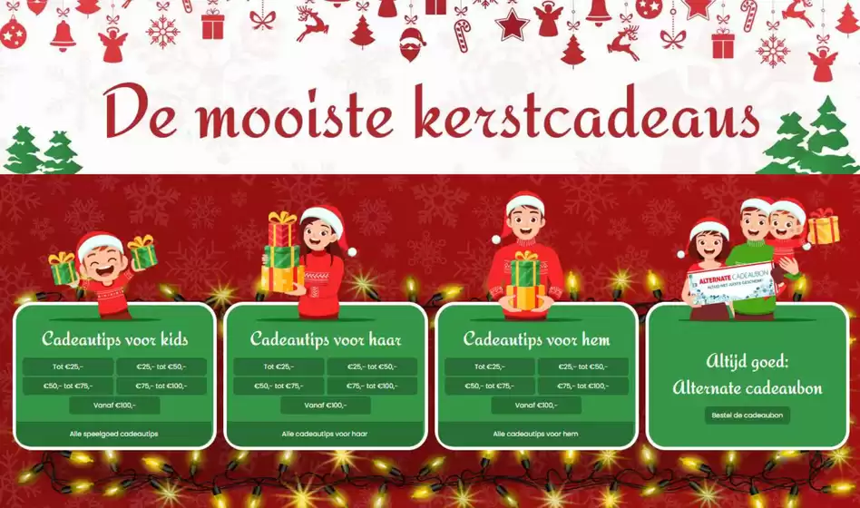 Catalogus van Alternate in Amstelveen | De mooiste kerstcadeaus | 2025-12-18T00:00:00.000Z - 2025-12-31T00:00:00.000Z