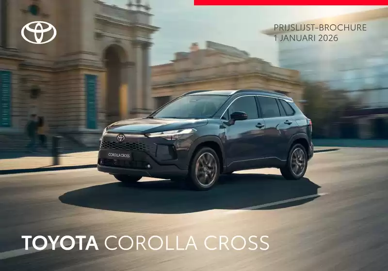 Catalogus van Toyota | Corolla Cross brochure | 2026-01-01T00:00:00.000Z - 2026-01-01T00:00:00.000Z