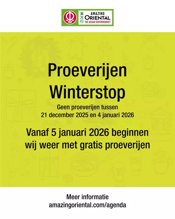 Catalogus van Amazing Oriental | Ontdek aantrekkelijke aanbiedingen | 2025-12-21T00:00:00.000Z - 2026-01-04T00:00:00.000Z