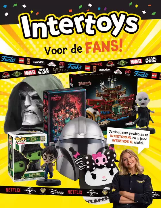 Catalogus van Intertoys in Vlaardingen | Intertoys FANS Magazine najaar 2025 | 2025-12-21T00:00:00.000Z - 2026-01-04T00:00:00.000Z