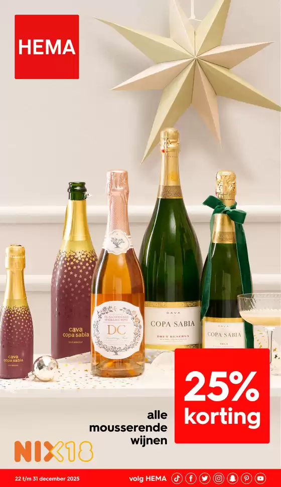 Catalogus van Hema in Groningen | Hema folder | 2025-12-22T00:00:00.000Z - 2025-12-31T00:00:00.000Z