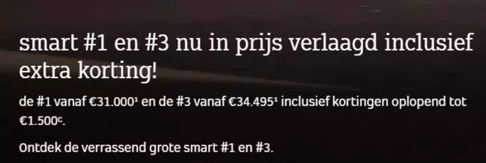 Catalogus van Smart | €1.500 Korting | 2025-12-22T00:00:00.000Z - 2026-01-11T00:00:00.000Z