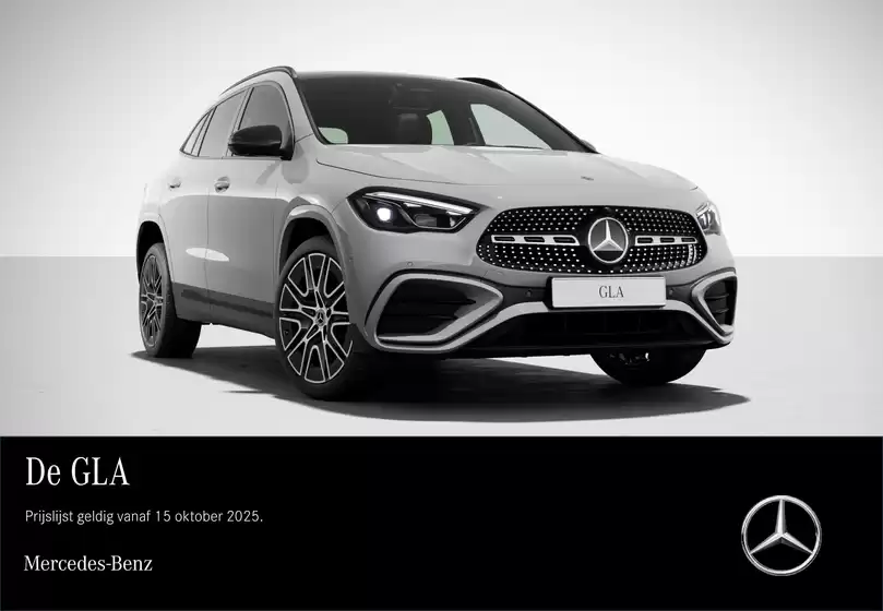 Catalogus van Mercedes-Benz in Den Haag | De GLA | 2025-12-22T00:00:00.000Z - 2026-02-28T00:00:00.000Z