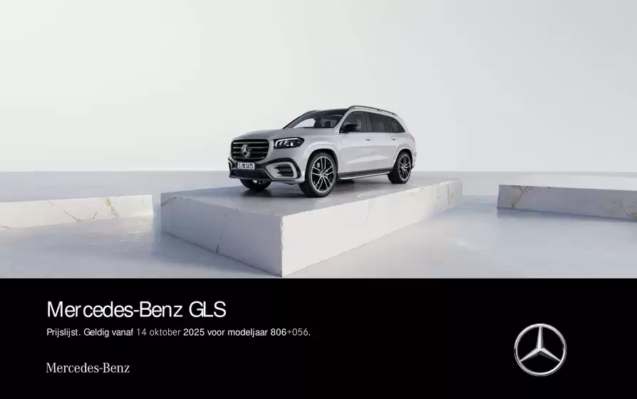 Catalogus van Mercedes-Benz in Den Haag | Mercedes-Benz GLS | 2025-12-22T00:00:00.000Z - 2026-02-28T00:00:00.000Z