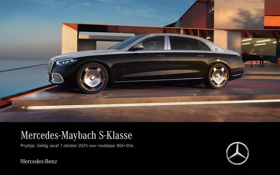 Catalogus van Mercedes-Benz in Den Haag | Mercedes-Maybach S-Klasse | 2025-12-22T00:00:00.000Z - 2026-02-28T00:00:00.000Z