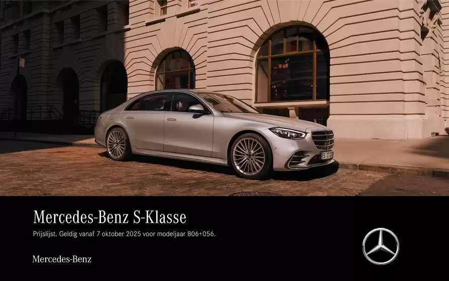 Catalogus van Mercedes-Benz in Den Haag | Mercedes-Benz S-Klasse | 2025-12-22T00:00:00.000Z - 2026-02-28T00:00:00.000Z