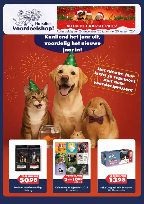 Catalogus van Huisdiervoordeelshop | Folder | 2025-12-24T00:00:00.000Z - 2026-01-20T00:00:00.000Z