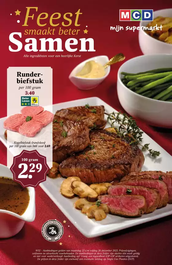 Catalogus van MCD Supermarkt | Folder | 2025-12-24T00:00:00.000Z - 2025-12-26T00:00:00.000Z
