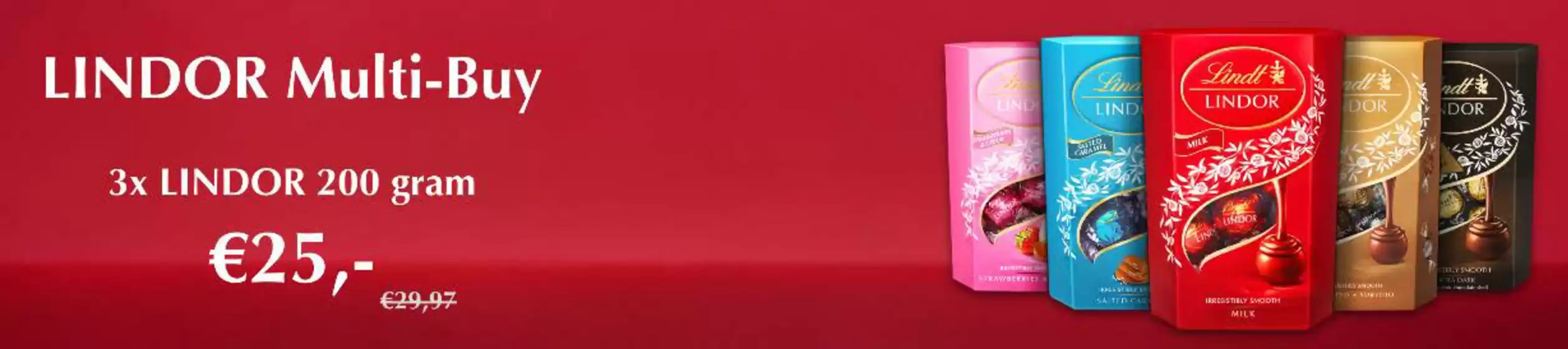 Catalogus van Lindt | Lindor Multi-Buy | 2025-12-24T00:00:00.000Z - 2026-01-07T00:00:00.000Z