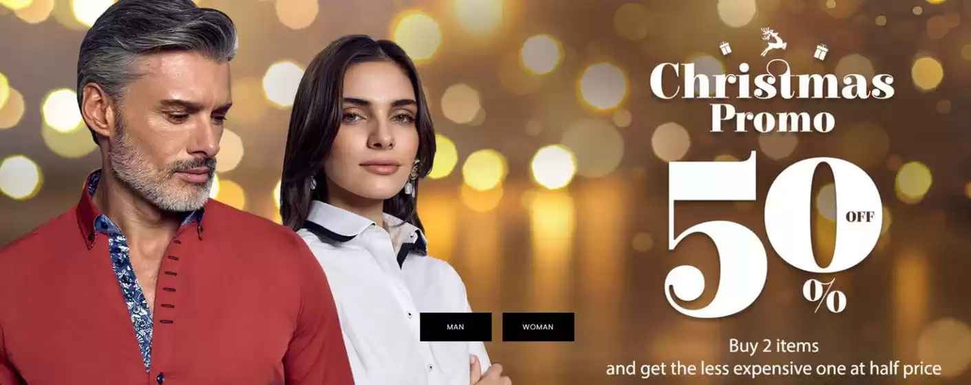 Catalogus van 7camicie in Amsterdam | Buy 2 items and get the less expensive one at 50% Off  | 2025-12-24T00:00:00.000Z - 2026-01-14T00:00:00.000Z