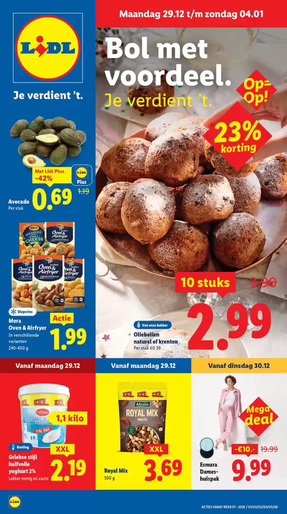 Catalogus van Lidl in Vlaardingen | Topaanbiedingen voor slimme spaarders | 2025-12-25T00:00:00.000Z - 2026-01-04T00:00:00.000Z