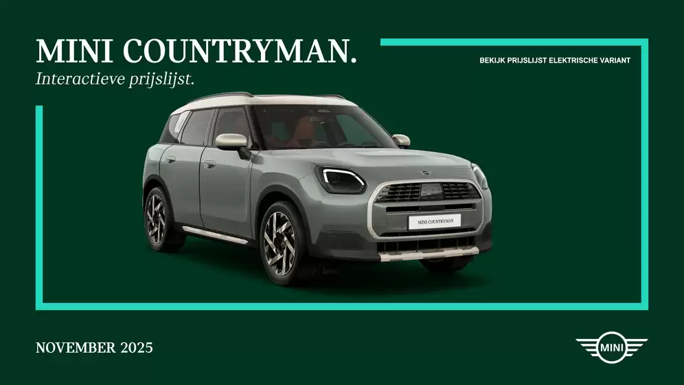 Catalogus van MINI in Amsterdam | MINI COUNTRYMAN. | 2025-12-26T00:00:00.000Z - 2026-04-30T00:00:00.000Z