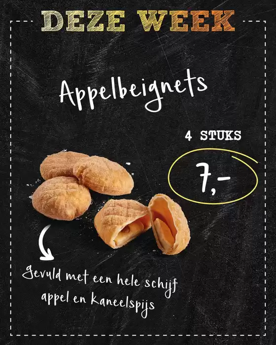 Catalogus van Bakkerij 't Stoepje in Veenendaal | Topdeals voor alle klanten | 2025-12-29T00:00:00.000Z - 2026-01-12T00:00:00.000Z