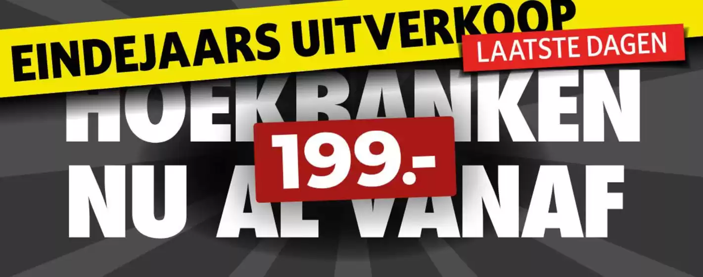 Catalogus van Seats and Sofas | Eindejaars uitverkoop 199.- | 2025-12-29T00:00:00.000Z - 2025-12-31T00:00:00.000Z